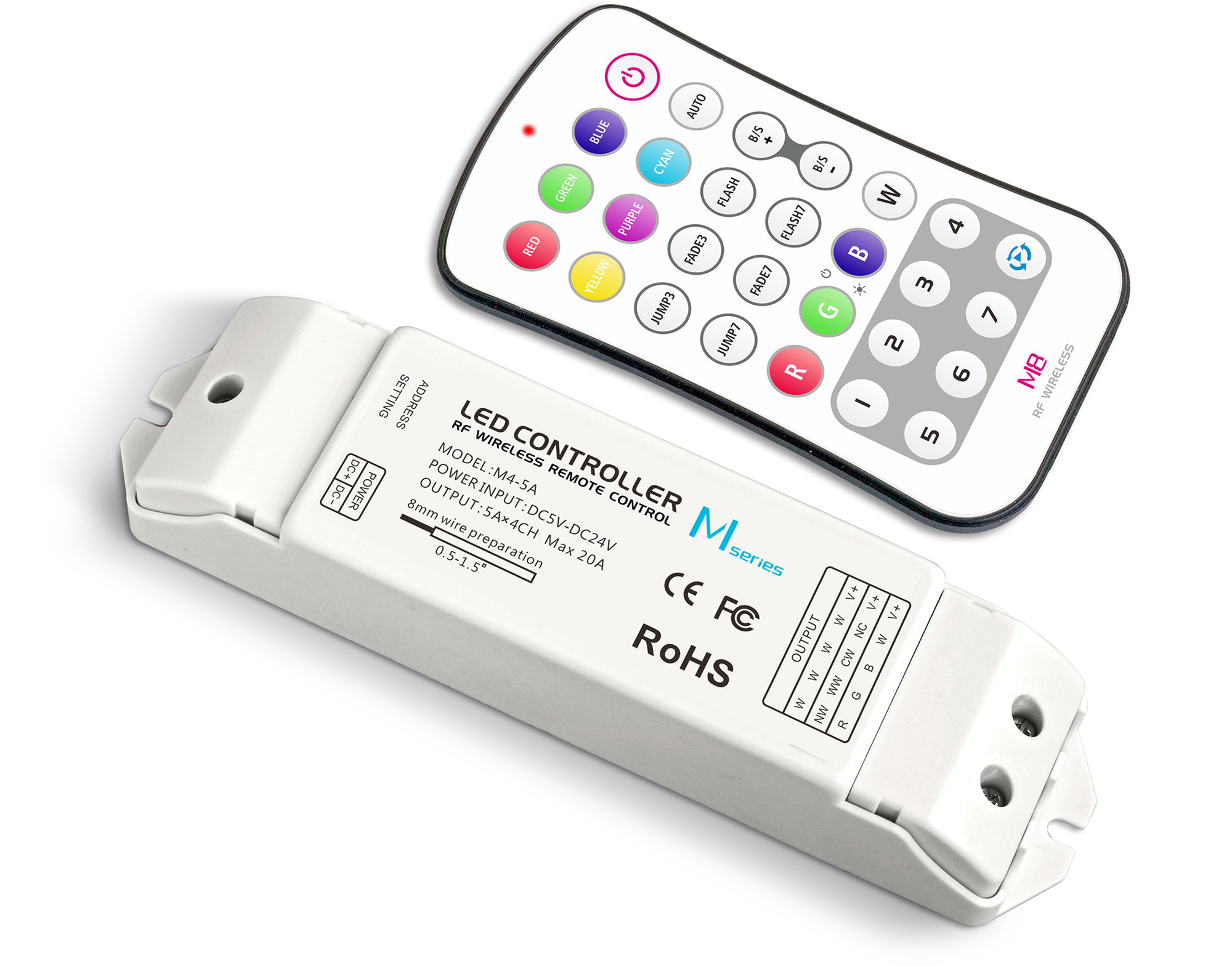 Remote Control Kit Controllers LTECH DMX / RGB / WWCW